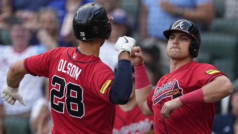 Soroka wins first home start since 2020, Olson homers twice and drives in 5 as Braves crush Marlins 16-4